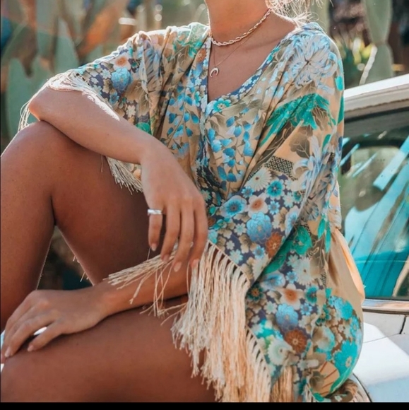 Spell Dresses & Skirts - Spell Willow Tassel Dress with Tie